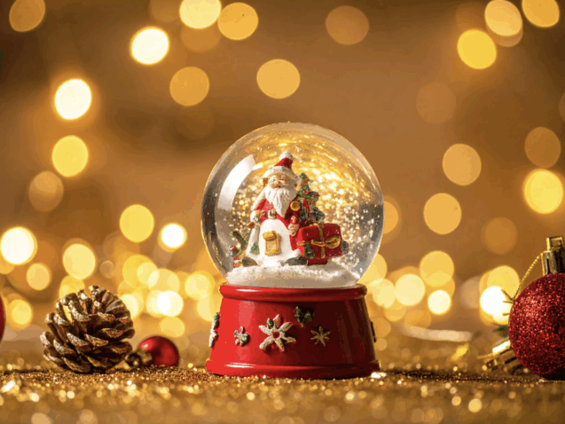 Sleep and stress shaken like a snow globe